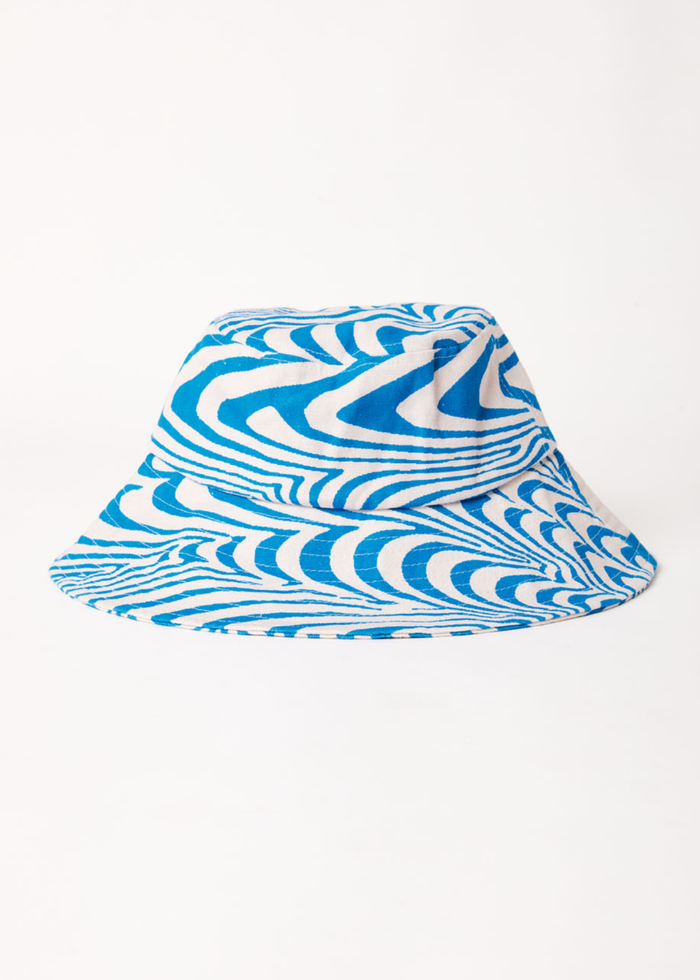 Afends Unisex Broccoli - Hemp Bucket Hat - Multi - Streetwear - Sustainable Fashion