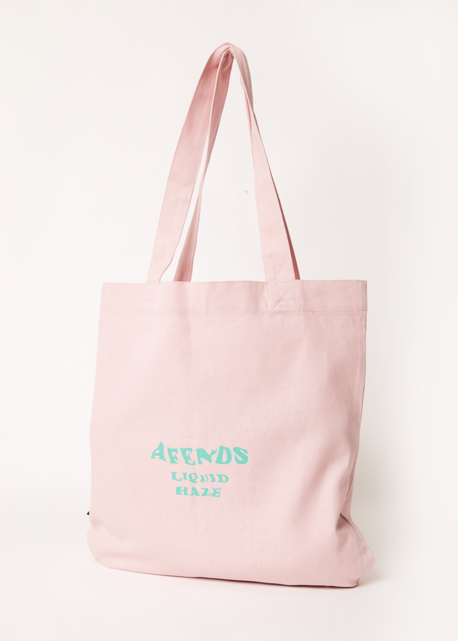 Afends Unisex Daze - Hemp Tote Bag - Lotus - Afends US.