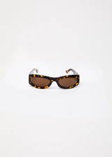 Afends Unisex Platinum J - Sunglasses - Brown Shell - Afends unisex platinum j   sunglasses   brown shell   streetwear   sustainable fashion