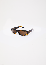 Afends Unisex Platinum J - Sunglasses - Brown Shell - Afends unisex platinum j   sunglasses   brown shell   streetwear   sustainable fashion