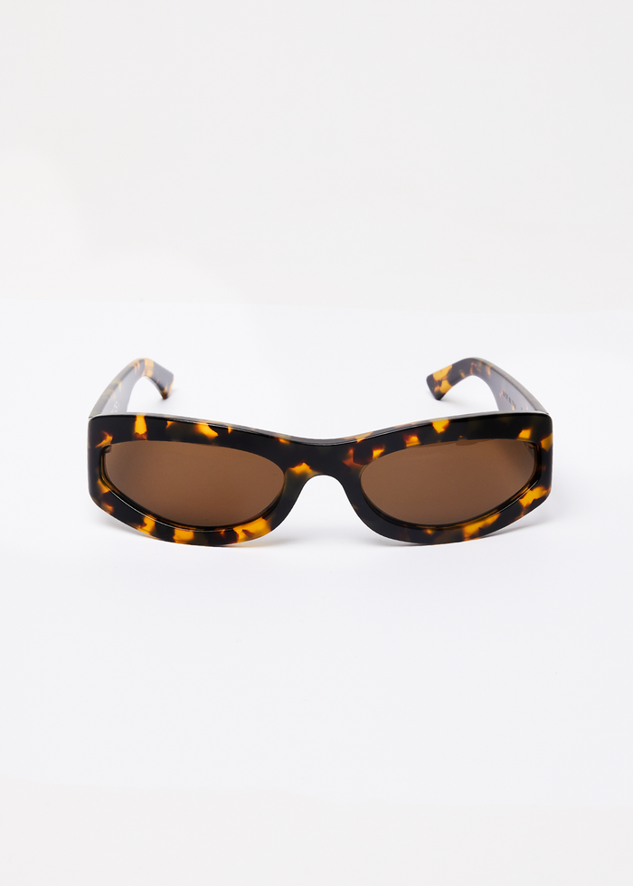 Afends Unisex Platinum J - Sunglasses - Brown Shell - Streetwear - Sustainable Fashion