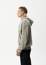 Afends Mens All Day - Hemp Hoodie - Olive - Afends mens all day   hemp hoodie   olive   streetwear   sustainable fashion