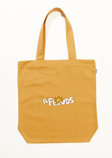 AFENDS Unisex Sunshine - Tote Bag - Mustard - Afends unisex sunshine   tote bag   mustard   streetwear   sustainable fashion