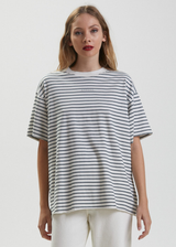 Afends Womens Moby - Recycled Striped Oversized T-Shirt - Shadow - Https://player.vimeo.com/external/653570911.hd.mp4?s=c3869b8ebe9048ca904a381ff11d6573fe9c51c4&profile_id=174