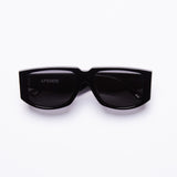 Afends Unisex Sherbert - Sunglasses - Gloss Black - Afends unisex sherbert   sunglasses   gloss black   streetwear   sustainable fashion