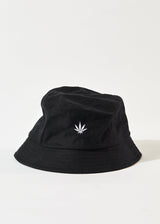 Afends Unisex THC - Hemp Bucket Hat - Black - Afends unisex thc   hemp bucket hat   black   streetwear   sustainable fashion