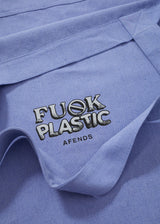 Afends Unisex Fu*k Plastic  - Hemp Tote Bag  - Tulip - Afends unisex fu*k plastic    hemp tote bag    tulip   streetwear   sustainable fashion
