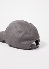 Afends Unisex Cadet - Hemp Baseball Cap - Charcoal - Afends unisex cadet   hemp baseball cap   charcoal   streetwear   sustainable fashion