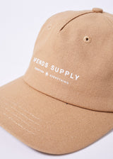 Afends Unisex Supply - Organic Cap - Camel - Afends unisex supply   organic cap   camel   streetwear   sustainable fashion