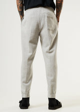 Afends Unisex Monopoly - Unisex Organic Sweat Pants - Grey Marle - Afends unisex monopoly   unisex organic sweat pants   grey marle   streetwear   sustainable fashion