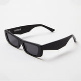 Afends Unisex Jet Fuel - Sunglasses - Gloss Black - Afends unisex jet fuel   sunglasses   gloss black   streetwear   sustainable fashion