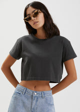 Afends Womens Dakota - Organic Boxy T-Shirt - Stone Black - Https://player.vimeo.com/external/588175908.hd.mp4?s=53647ed3860da37bb2a6bdeb7752c95bb37a0382&profile_id=175