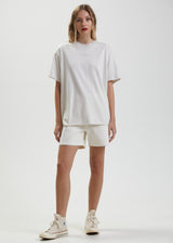 Afends Womens New Energy - Recycled Oversized T-Shirt - Off White - Afends womens new energy   recycled oversized t shirt   off white   streetwear   sustainable fashion