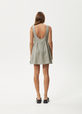 Afends Womens Jesse - Hemp Mini Dress - Olive - Afends womens jesse   hemp mini dress   olive   streetwear   sustainable fashion