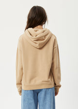 Afends Womens Taylor - Recycled Hoodie - Tan - Afends womens taylor   recycled hoodie   tan   streetwear   sustainable fashion
