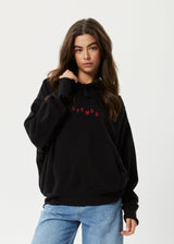 Afends Womens Kala - Recycled Hoodie - Black - Afends womens kala   recycled hoodie   black   streetwear   sustainable fashion