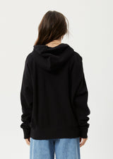 Afends Womens Kala - Recycled Hoodie - Black - Afends womens kala   recycled hoodie   black   streetwear   sustainable fashion