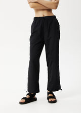 Afends Womens Octave - Spray Pants - Black - Afends womens octave   spray pants   black   streetwear   sustainable fashion