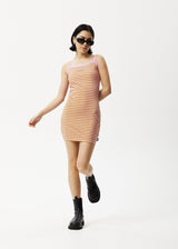 Afends Womens Jain Taylor - Mini Dress - Candy Stripe - Afends womens jain taylor   mini dress   candy stripe   streetwear   sustainable fashion