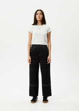 Afends Womens Moss - Carpenter Pants - Washed Black - Afends womens moss   carpenter pants   washed black   streetwear   sustainable fashion