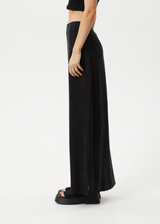 Afends Womens Grace - Cupro Maxi Skirt - Black - Afends womens grace   cupro maxi skirt   black   streetwear   sustainable fashion