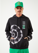 Afends Mens Echo - Hemp Hoodie - Black - Afends mens echo   hemp hoodie   black   streetwear   sustainable fashion