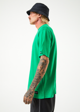 Afends Mens Classic - Hemp Retro T-Shirt - Forest - Afends mens classic   hemp retro t shirt   forest   streetwear   sustainable fashion